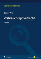 Peter Bülow, Markus Artz Verbraucherprivatrecht