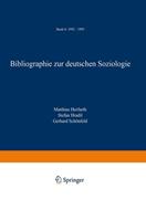 Matthias Herfurth, Stefan Hradil Bibliographie zur deutschen Soziologie