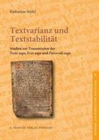 Katharina Seidel Textvarianz und Textstabilität