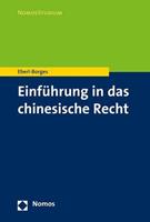 Christina Eberl-Borges Einführung in das chinesische Recht