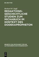 Burkard M. Zapff Redaktionsgeschichtliche Studien zum Michabuch im Kontext des Dodekapropheton
