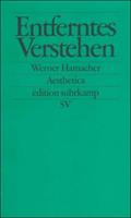 Werner Hamacher Entferntes Verstehen