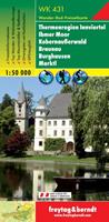 freytag&berndt F&B WK431 Thermalregion Innviertel, Ibmer Moor, Kobernaußerwald, Braunau, Burghausen, Marktl - (ISBN: 9783707904925)