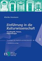 Aleida Assmann Einführung in die Kulturwissenschaft