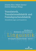 Peter Lang GmbH, Internationaler Verlag der Wissenschaften Translatorik, Translationsdidaktik und Fremdsprachendidaktik