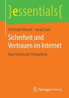 Christoph Meinel, Harald Sack Sicherheit und Vertrauen im Internet