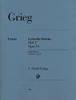 Edvard Grieg Lyrische Stücke Heft V, op. 54