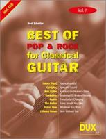 Beat Scherler Best of Pop & Rock for Classical Guitar Vol. 7