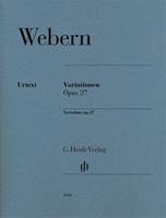 Anton Webern Variationen op. 27