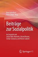 Springer Fachmedien Wiesbaden GmbH Beiträge zur Sozialpolitik