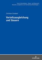 Christian Schubert Vorteilsausgleichung und Steuern