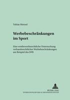 Tobias Menzel Werbebeschränkungen im Sport