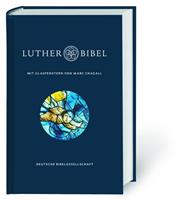 Deutsche Bibelgesellschaft Lutherbibel mit Glasfenstern von Marc Chagall