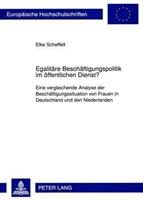 Elke Scheffelt Egalitäre Beschäftigungspolitik im öffentlichen Dienst℃