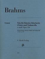 Johannes Brahms Trio für Klavier, Klarinette (Viola) und Violoncello a-moll op. 114