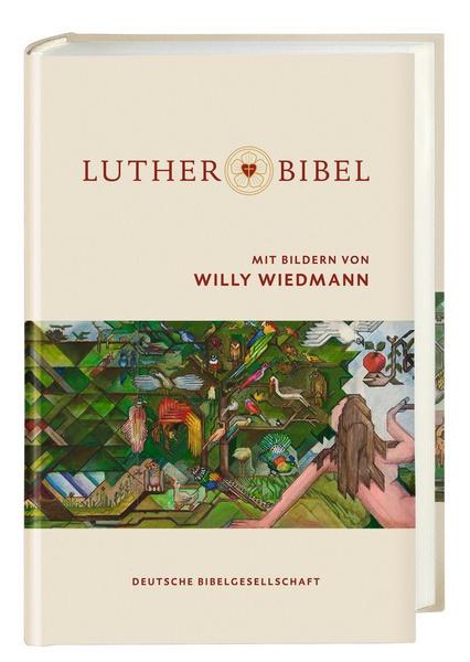 Deutsche Bibelgesellschaft Lutherbibel mit Bildern von Willy Wiedmann