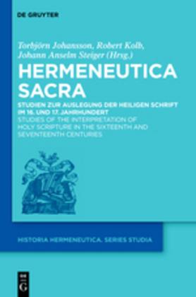 De Gruyter Hermeneutica Sacra