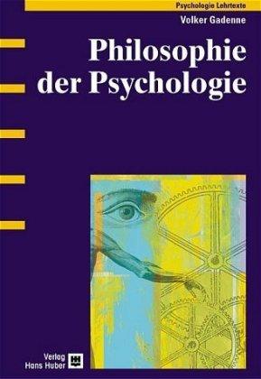 Volker Gadenne Philosophie der Psychologie
