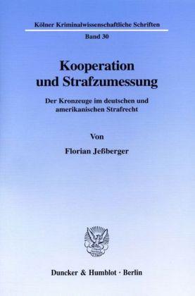 Florian Jessberger Kooperation und Strafzumessung.