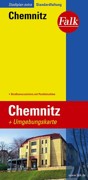 Mairdumont Falk Stadtplan Extra Standardfaltung Chemnitz