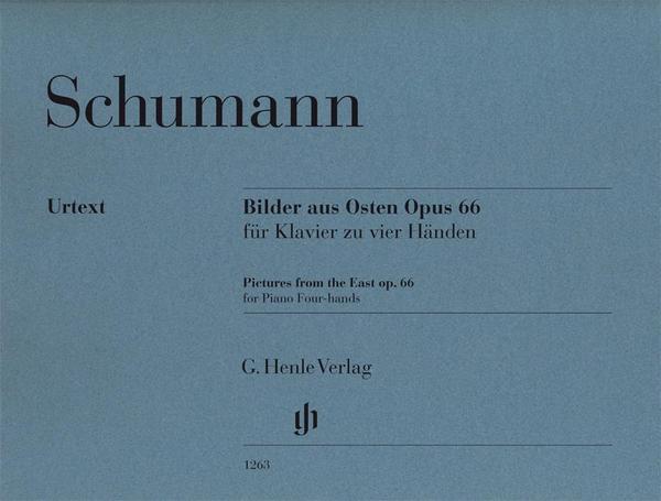 Robert Schumann Bilder aus Osten op. 66 für klavier