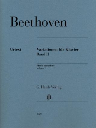 Ludwig van Beethoven Variationen für Klavier Band II