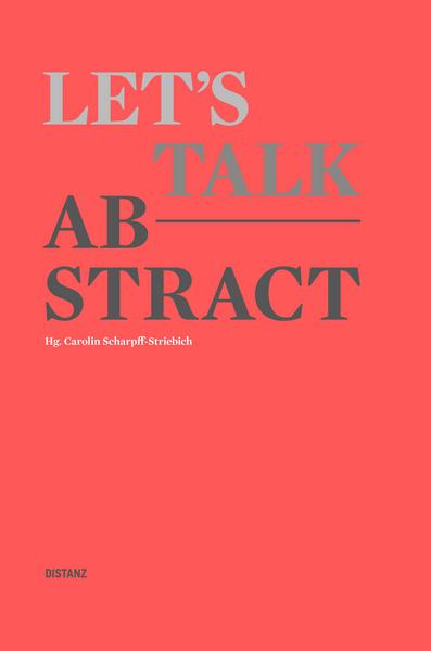 Distanz Verlag Let's talk abstract