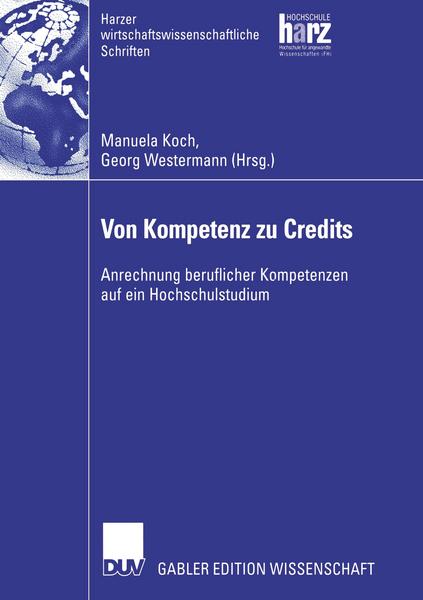 Manuela Koch, Georg Westermann Von Kompetenz zu Credits