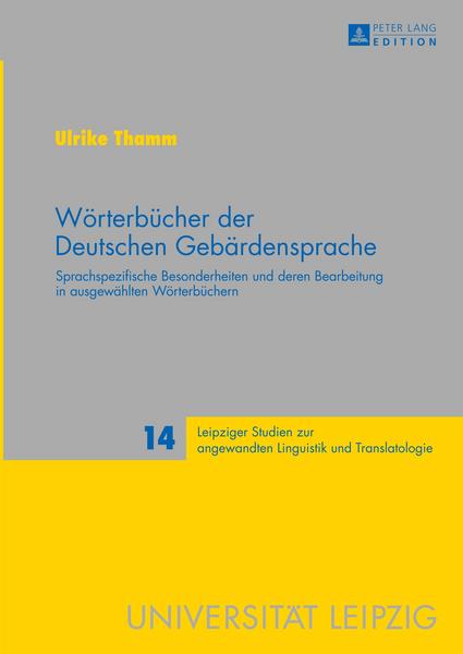 Ulrike Thamm Wörterbücher der Deutschen Gebärdensprache