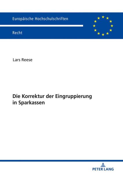 Lars Reese Die Korrektur der Eingruppierung in Sparkassen