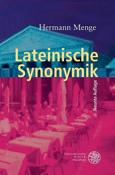 Hermann Menge Lateinische Synonymik