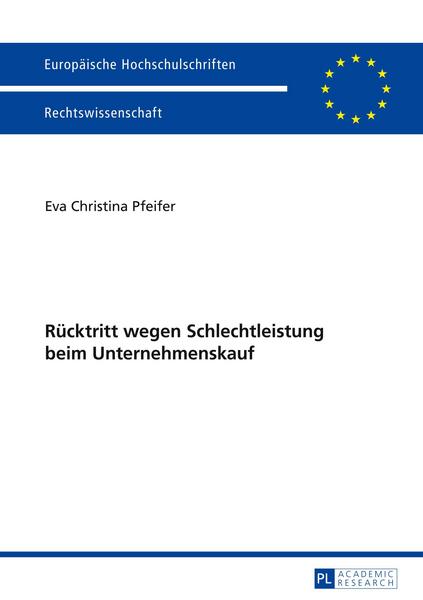 Eva Christina Pfeifer Rücktritt wegen Schlechtleistung beim Unternehmenskauf