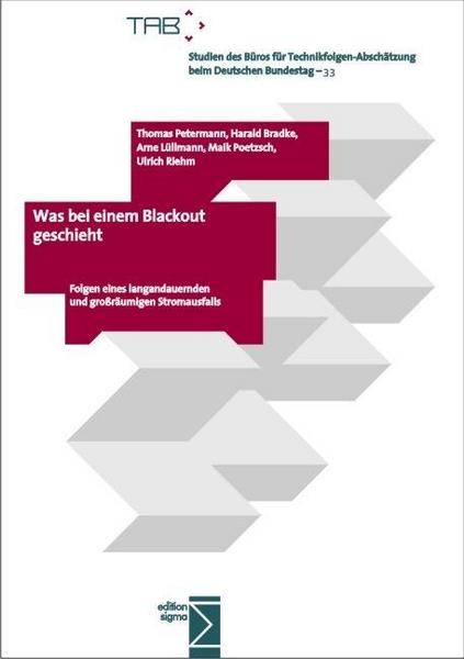 Thomas Petermann, Harald Bradke, Arne Lüllmann, Maik Po Was bei einem Blackout geschieht