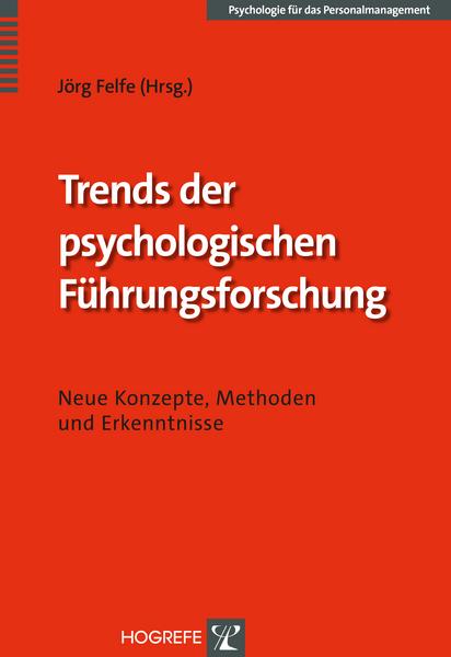 Hogrefe Verlag Trends der psychologischen Führungsforschung