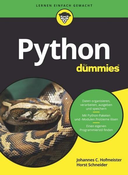 Johannes C. Hofmeister, Horst Schneider Python für Dummies