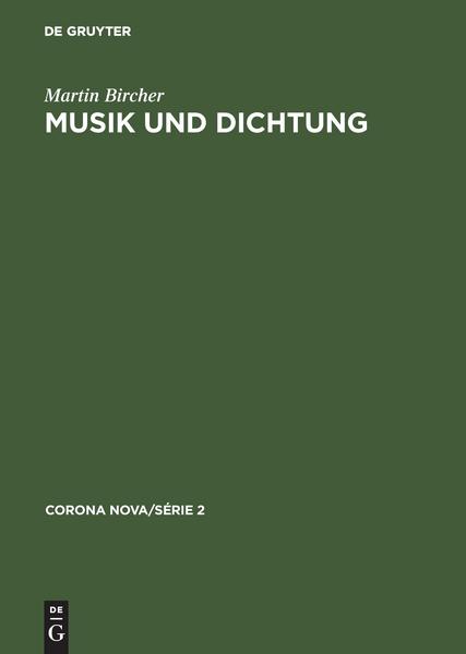 Martin Bircher Musik und Dichtung