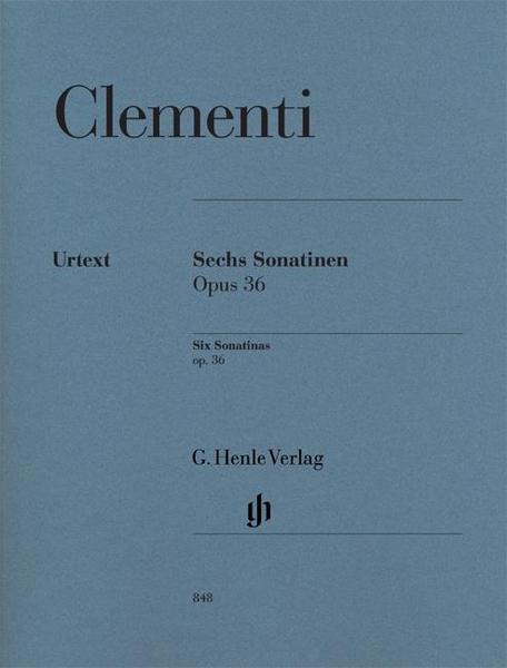 Muzio Clementi Sechs Sonatinen op. 36