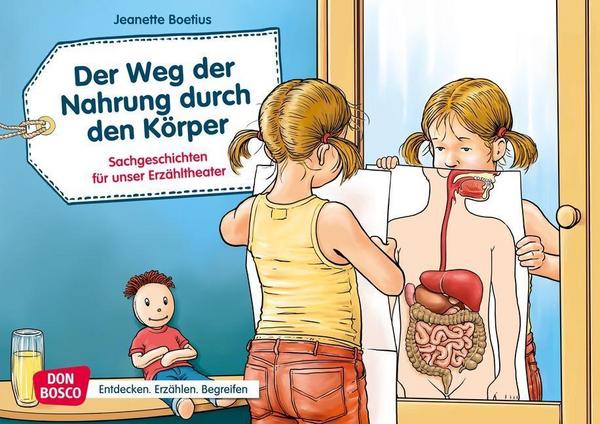 Jeanette Boetius Der Weg der Nahrung durch den Körper. Kamishibai Bildkartenset.