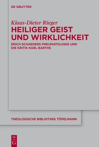 Klaus-Dieter Rieger Heiliger Geist und Wirklichkeit