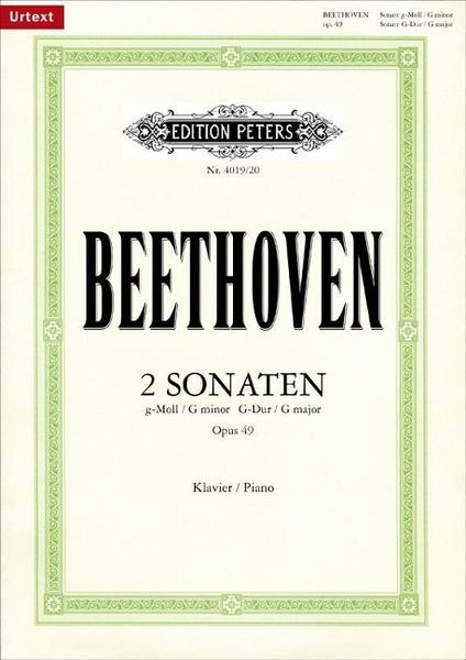 Ludwig van Beethoven Sonaten op. 49 g-Moll Nr. 1 / G-Dur Nr. 2