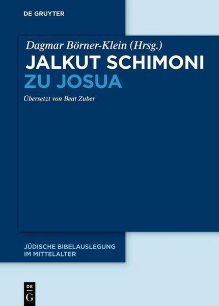 De Gruyter Jalkut Schimoni / Jalkut Schimoni zu Josua