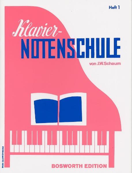 John W. Schaum Klavier-Notenschule Heft 1