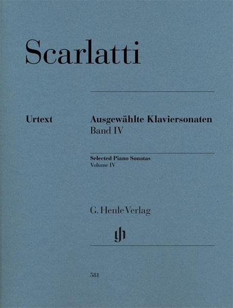 Domenico Scarlatti Ausgewählte Klaviersonaten Band IV