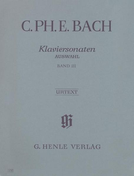 Carl Philipp Emanuel Bach Klaviersonaten, Auswahl, Band III