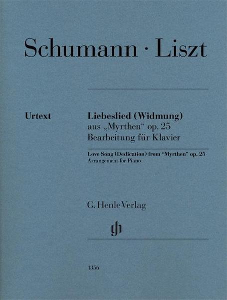 Robert Schumann, Franz Liszt Liebeslied (Widmung)