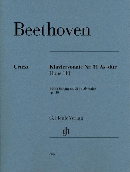 Ludwig van Beethoven Klaviersonate Nr. 31 As-dur op. 110