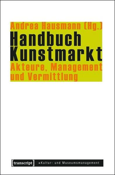 Transcript Handbuch Kunstmarkt