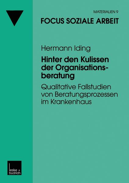 Hermann Iding Hinter den Kulissen der Organisationsberatung