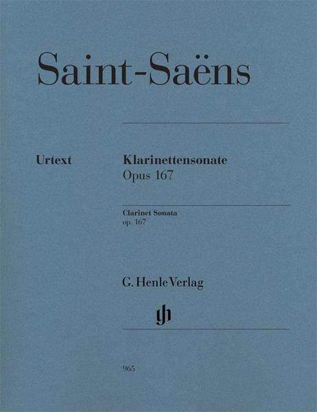 Camille Saint-Saens Klarinettensonate op. 167