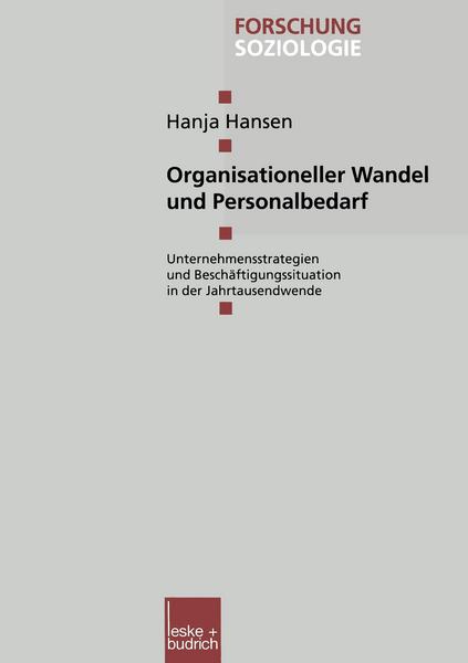 Hanja Hansen Organisationeller Wandel und Personalbedarf
